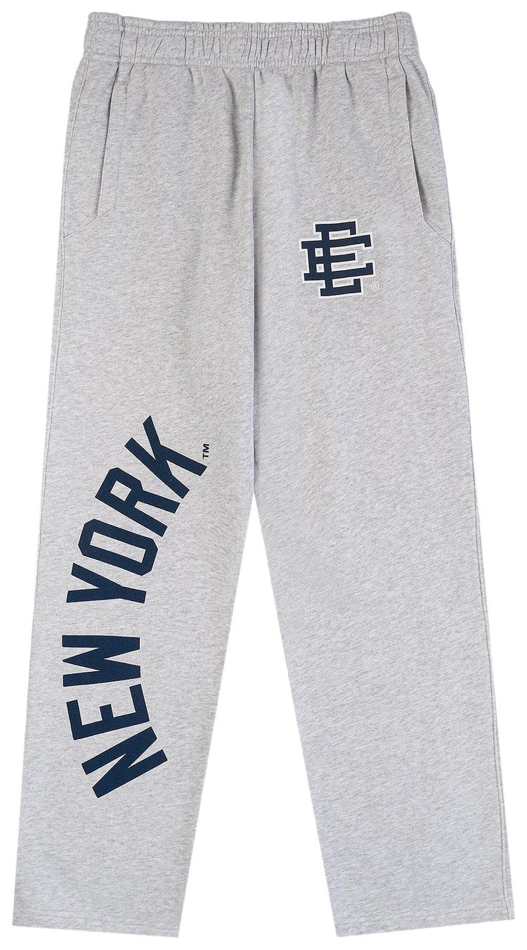 Eric Emanuel EE Yankees Sweatpant Heather Grey