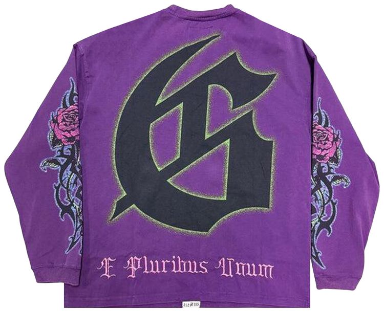 Godspeed Vandal Long Sleeve T Shirt Grape