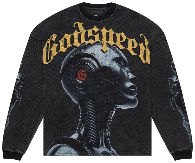 Godspeed Alexa Thermal Long Sleeve Black Wash