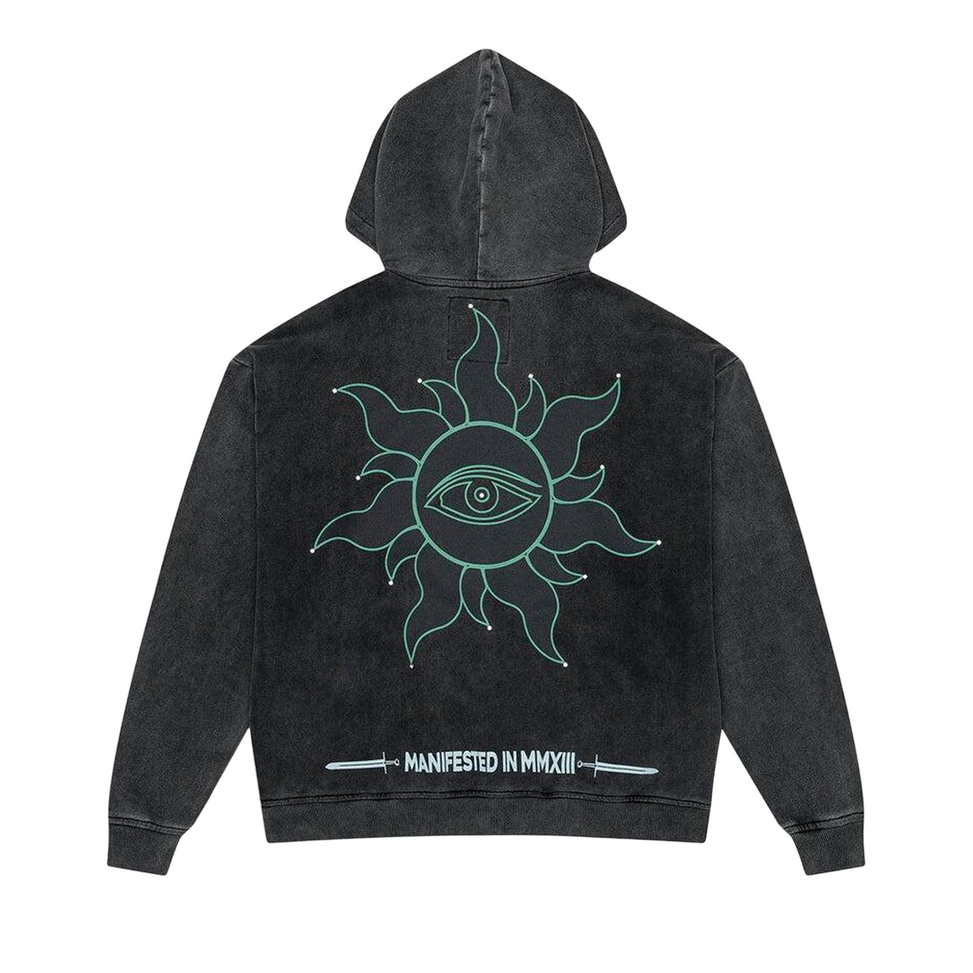 Buy Godspeed Sunken Liberty Zip Hoodie 'Grey Wash' - 11652