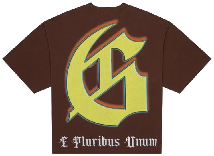 Godspeed Wave Runner T Shirt Brown Wash