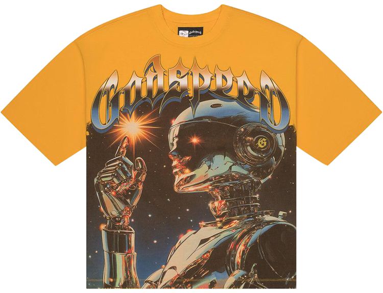 Godspeed Sputnik T Shirt Yellow