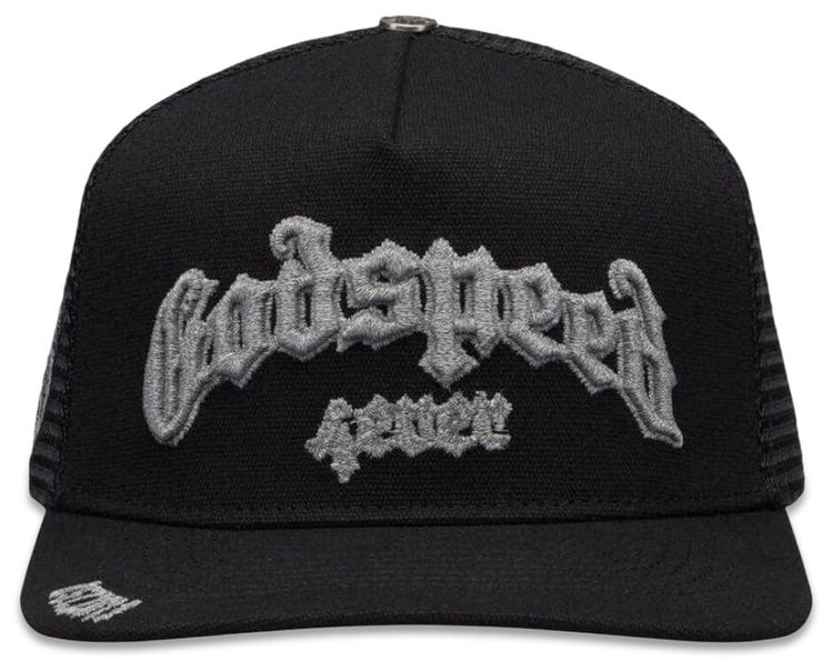 Godspeed Forever Trucker Hat Black3M Reflective