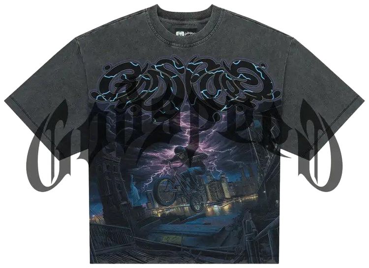 Godspeed BMX T Shirt Grey Wash