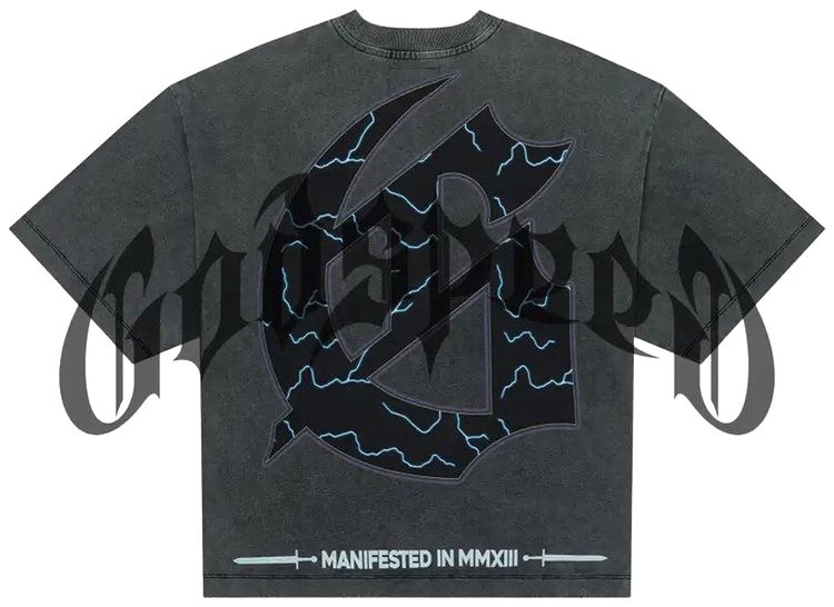 Godspeed BMX T Shirt Grey Wash