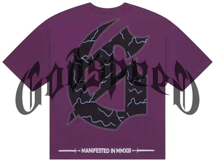 Godspeed BMX T Shirt Grape