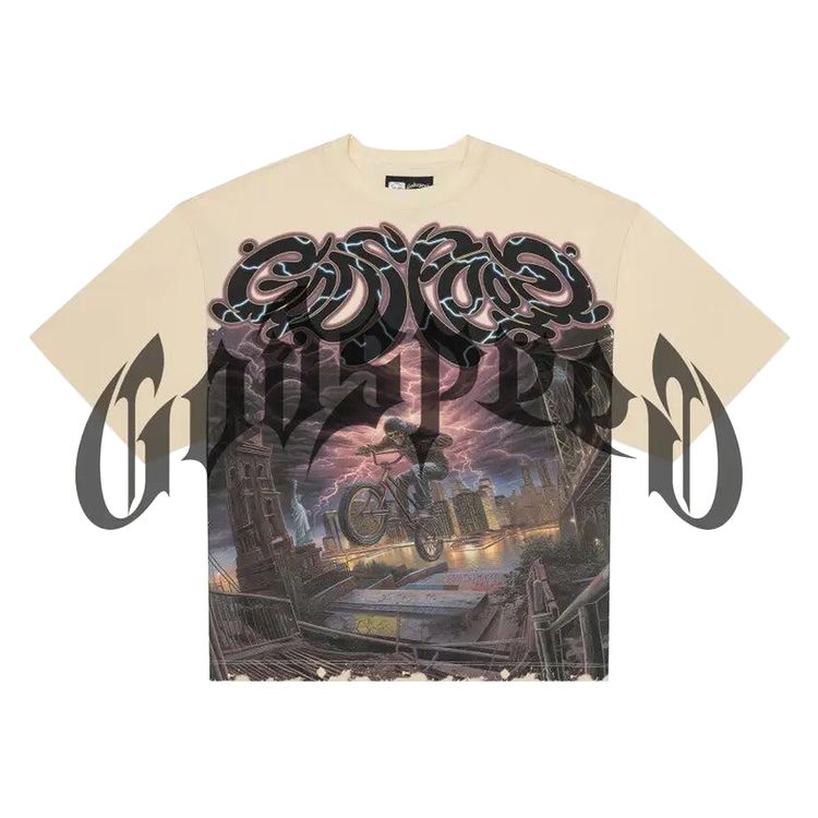 Godspeed BMX T Shirt Bone