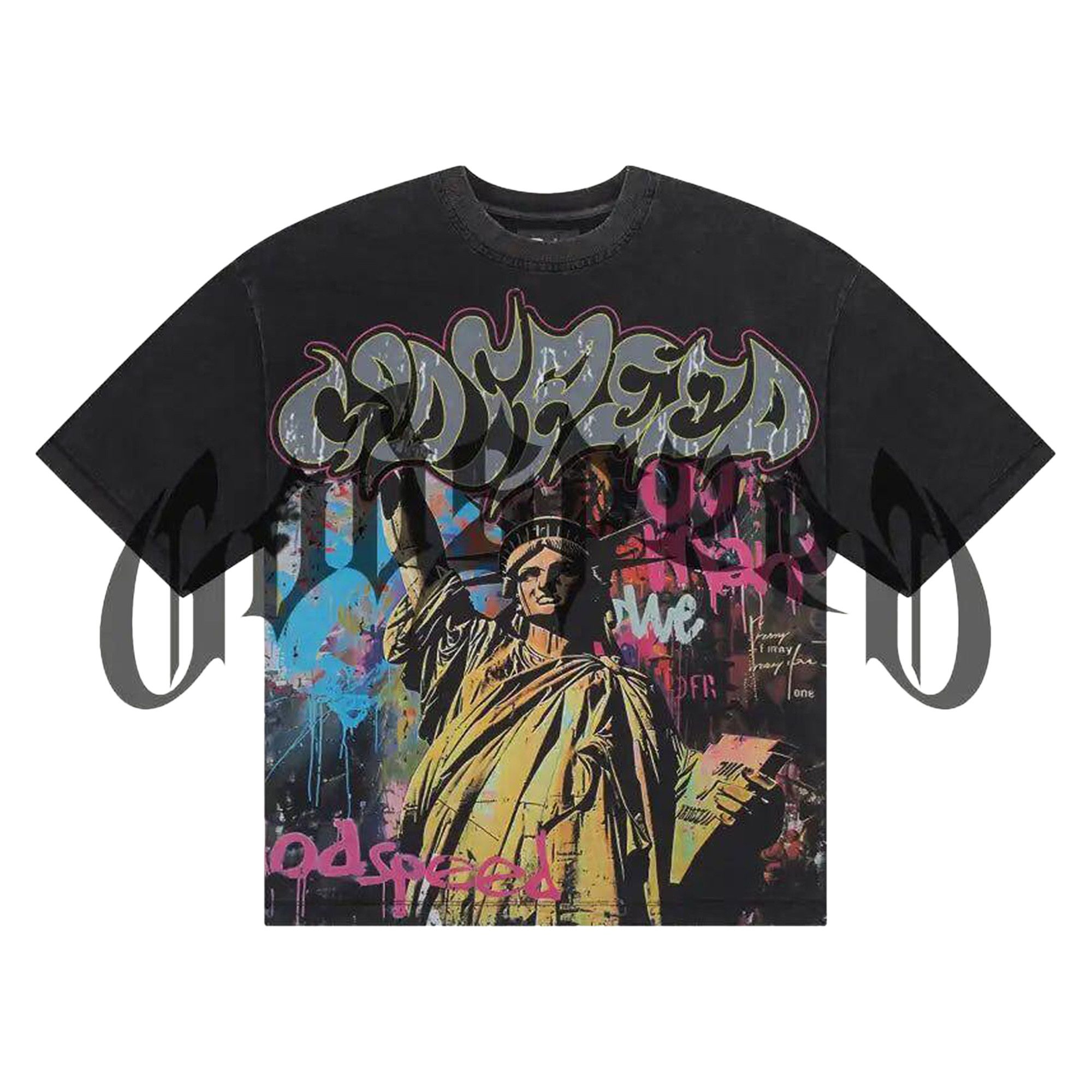 Buy Godspeed Vandal T-Shirt 'Black' - 11652 10004GVTB BLAC | GOAT