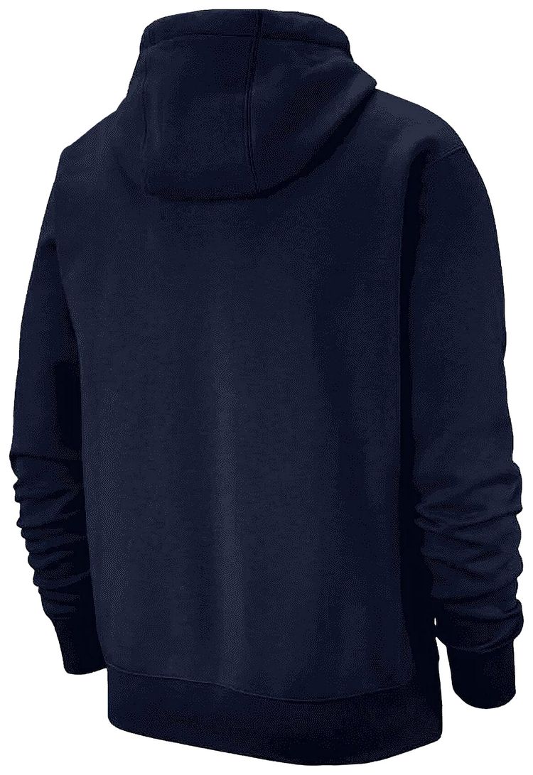 Nike Sportswear Club Fleece Pullover Hoodie Midnight NavyWhite
