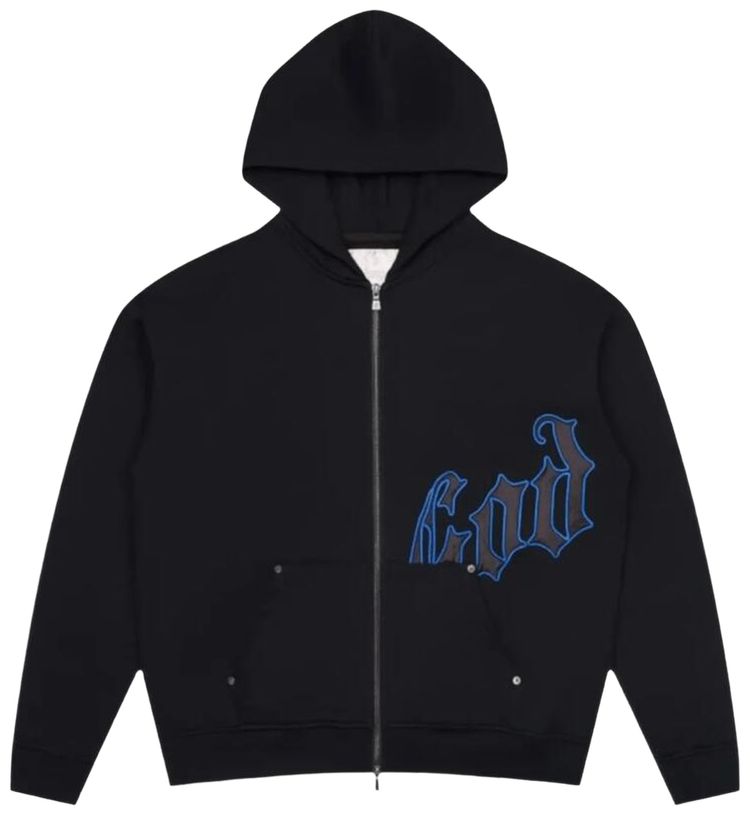 Godspeed OG Logo Sweatsuit V2 BlackRoyal Blue