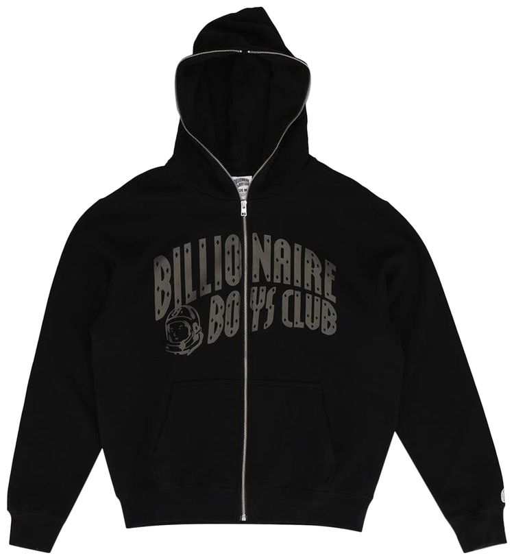 Billionaire Boys Club Curve Zip Hoodie Black