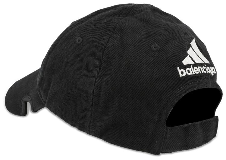 Balenciaga x Adidas Cap BlackWhite