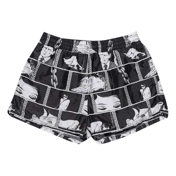 Buy Enfants Riches Déprimés Diary Swim Shorts 'Black' 060 313