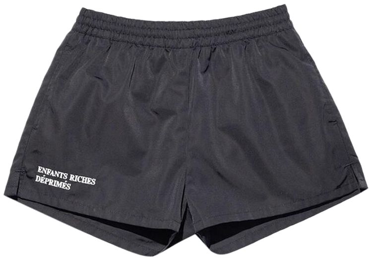 Enfants Riches Deprimes Classic Logo Swim Shorts Black