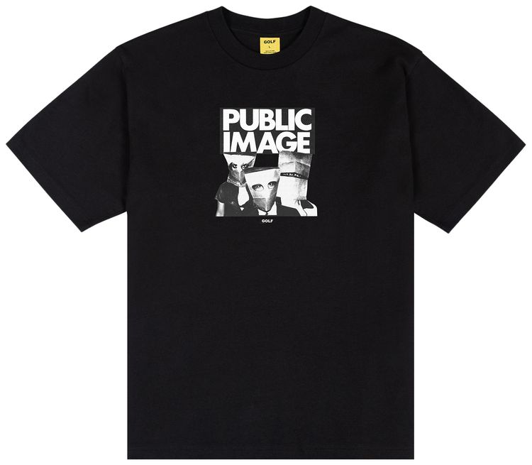 GOLF WANG Public Image Tee Black