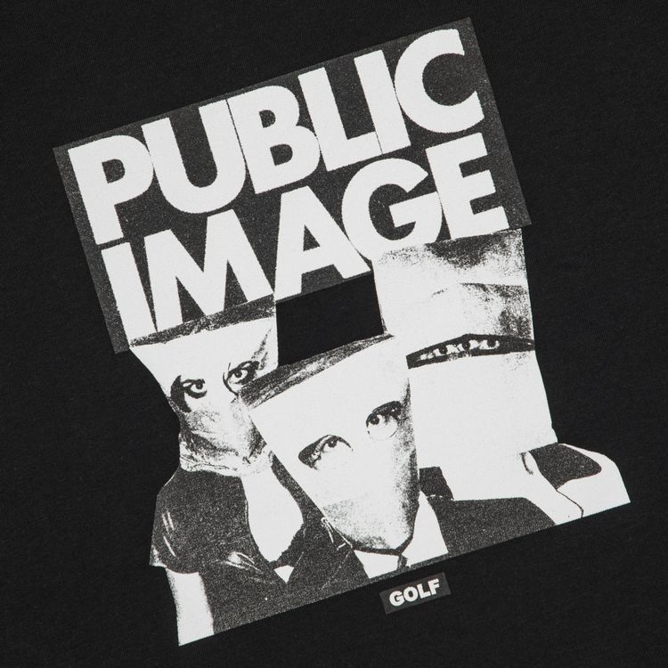 GOLF WANG Public Image Tee Black
