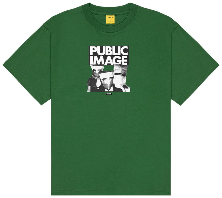 GOLF WANG Public Image Tee Green