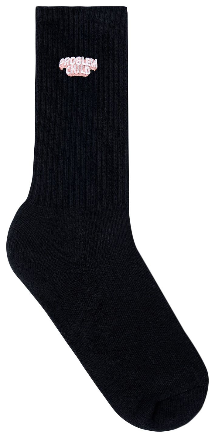 GOLF WANG Problem Child Socks OrangeOliveBlack