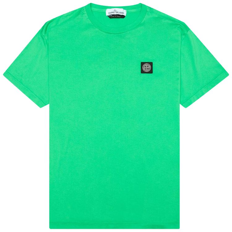 Stone Island Logo Tee Green