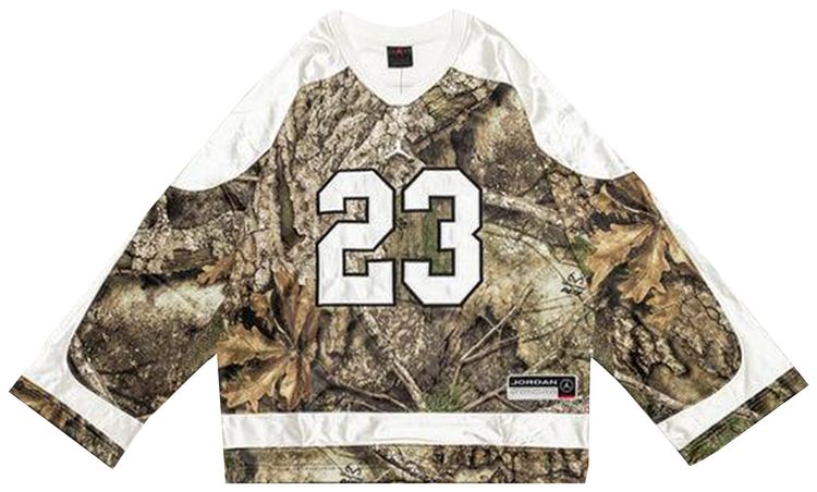 Air Jordan Brooklyn Realtree Hockey Jersey Medium Olive