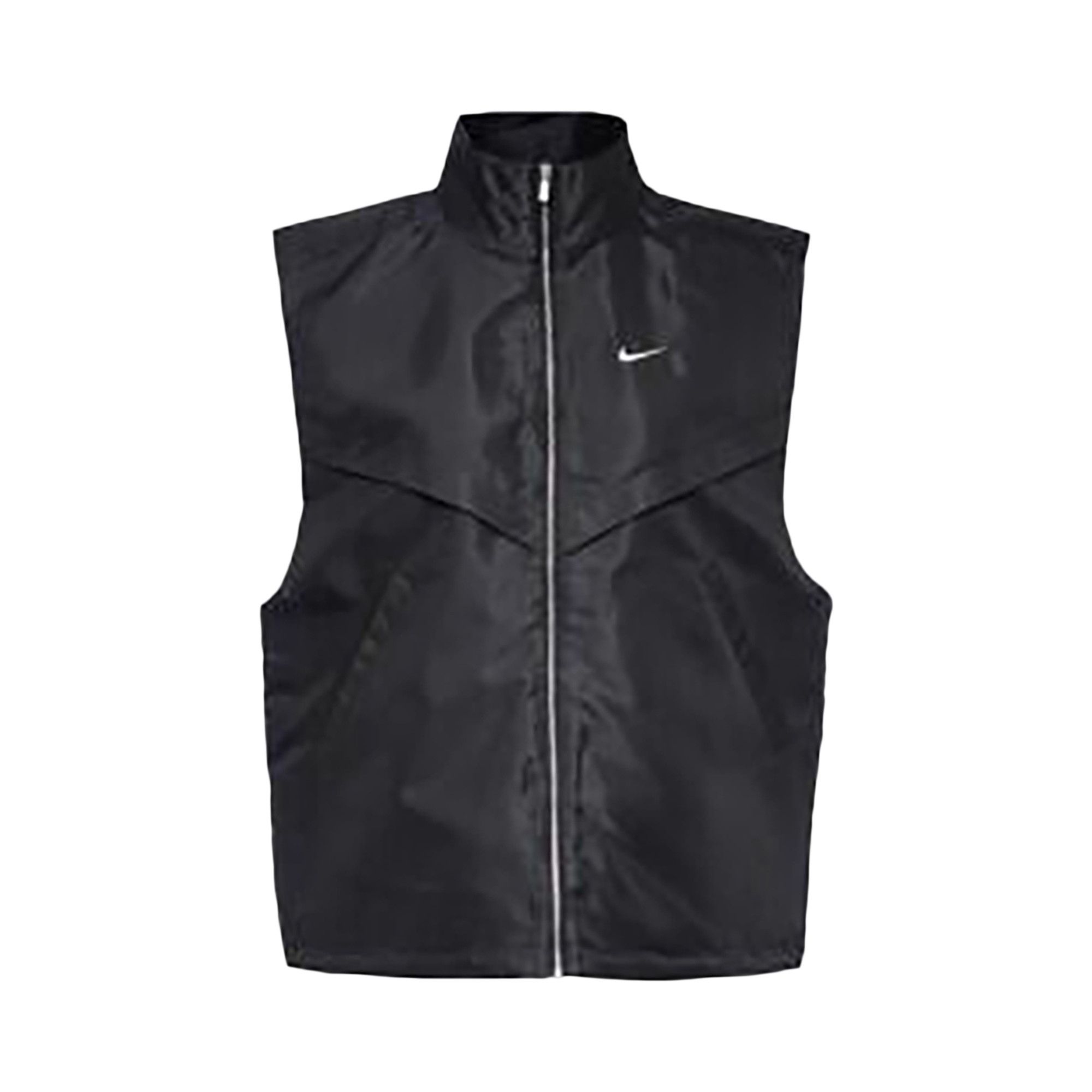 Buy Nike Sportswear Windrunner Shine Vest 'Black White' - HV2472
