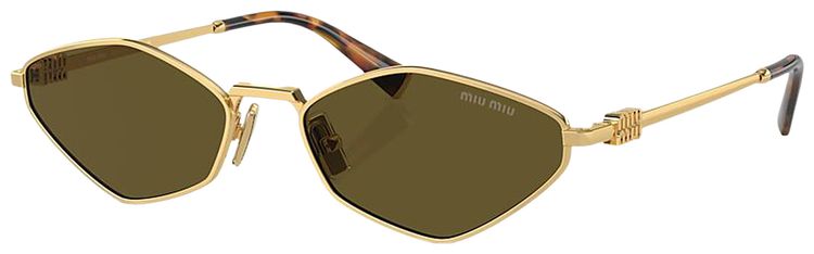 Miu Miu Logo Sunglasses Loden Green