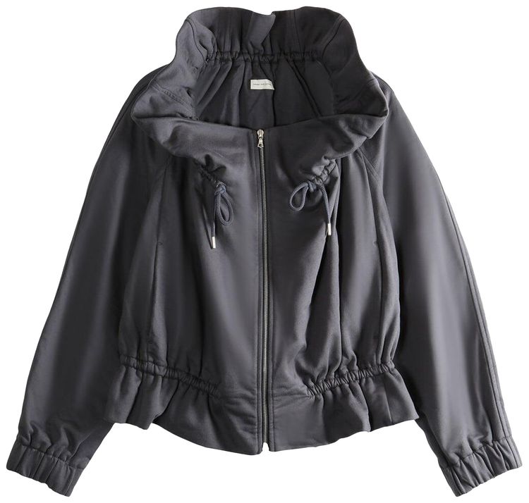 Dries Van Noten Hally Jacket Dark Grey