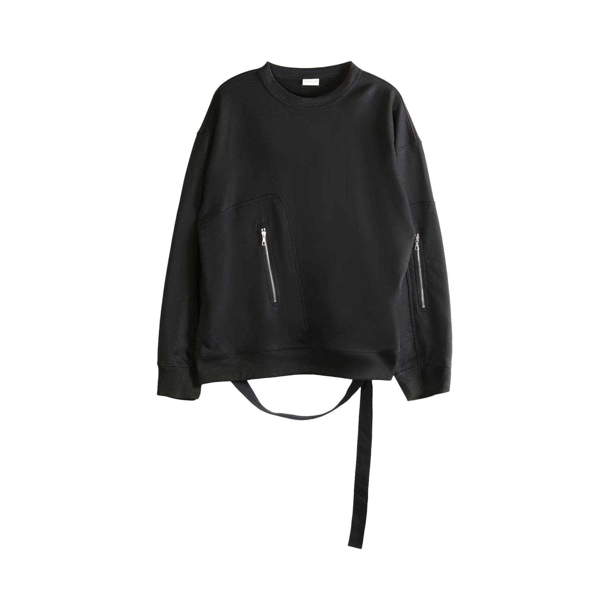 Buy Dries Van Noten Hampton Sweater 'Black' - 252 021146 2611 900