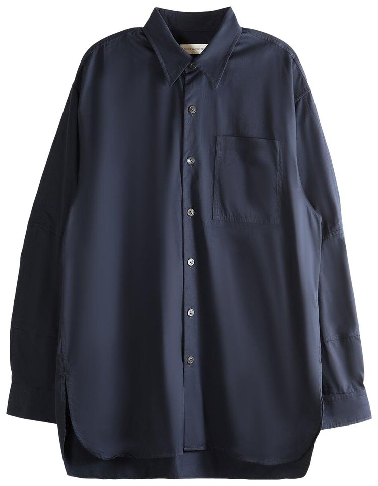 Dries Van Noten Coen Shirt Navy