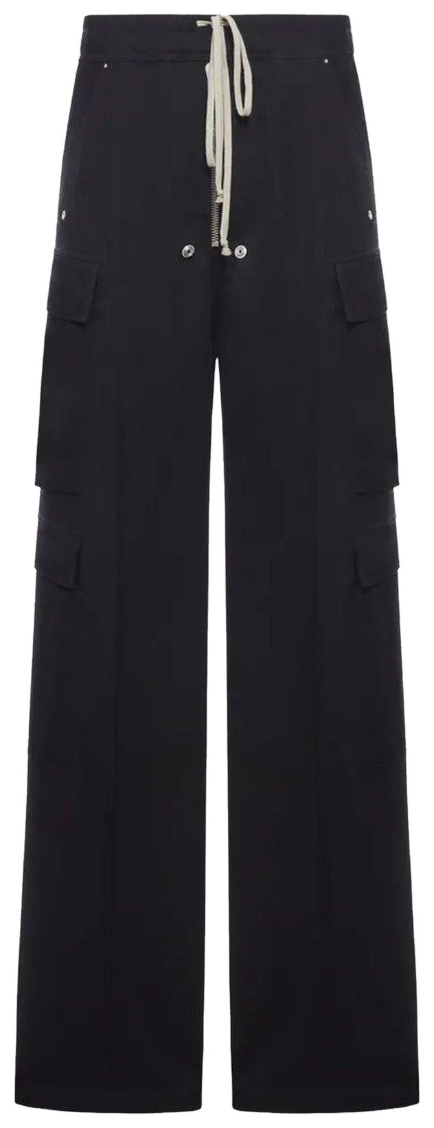 Rick Owens Wool Cargobelas Black