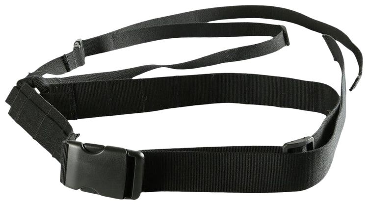 Rick Owens Cintura Double Wrap Vicious Belt Black