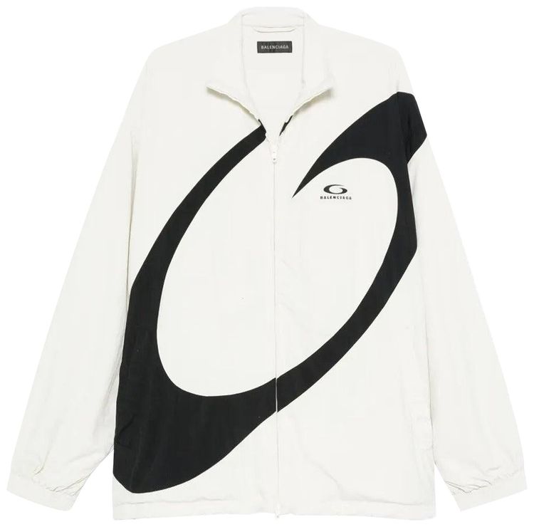 Balenciaga Tracksuit Jacket Dirty White