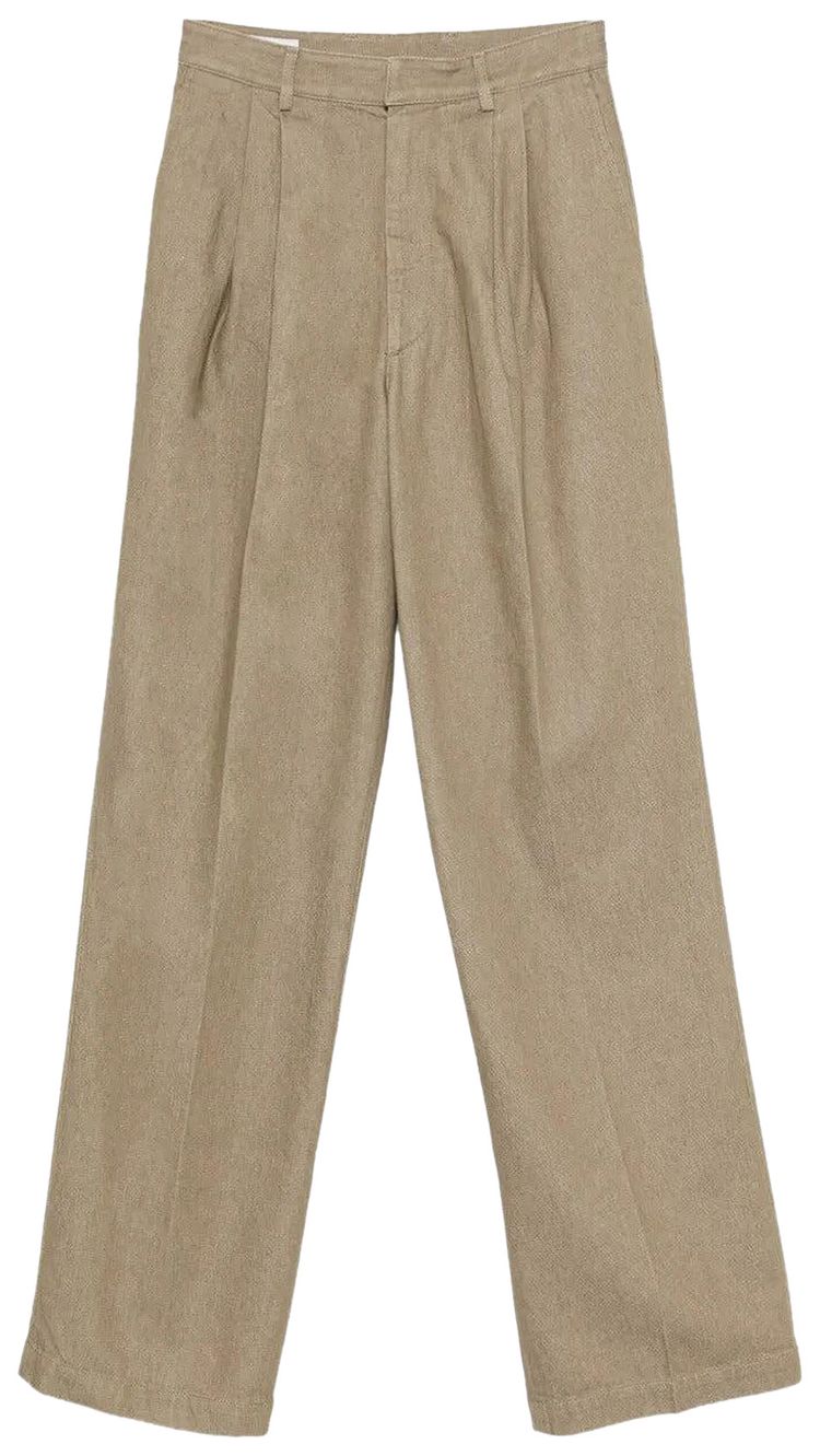 Dries Van Noten Panrom Denim Pants Stone