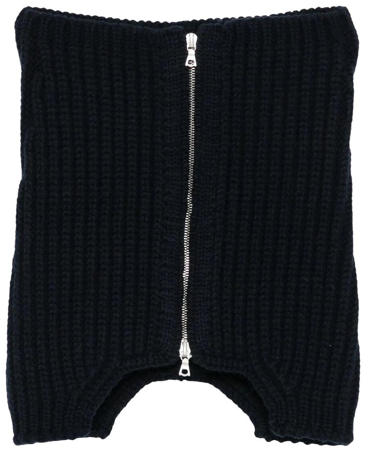 Dries Van Noten Mars Collar Scarf Black