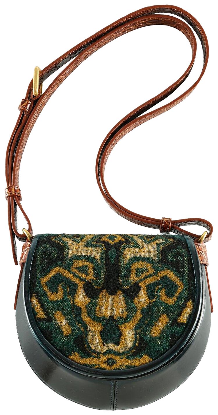 Dries Van Noten Patterned Design Shoulder Bag Bottle