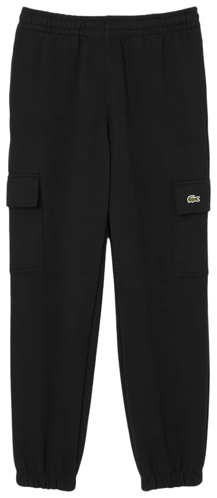 Lacoste Fleece Cargo Sweatpants Black