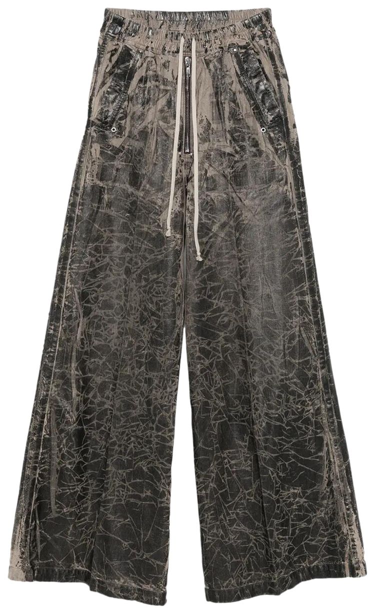 Rick Owens DRKSHDW Felpa Geth Belas Pants Washed Foil