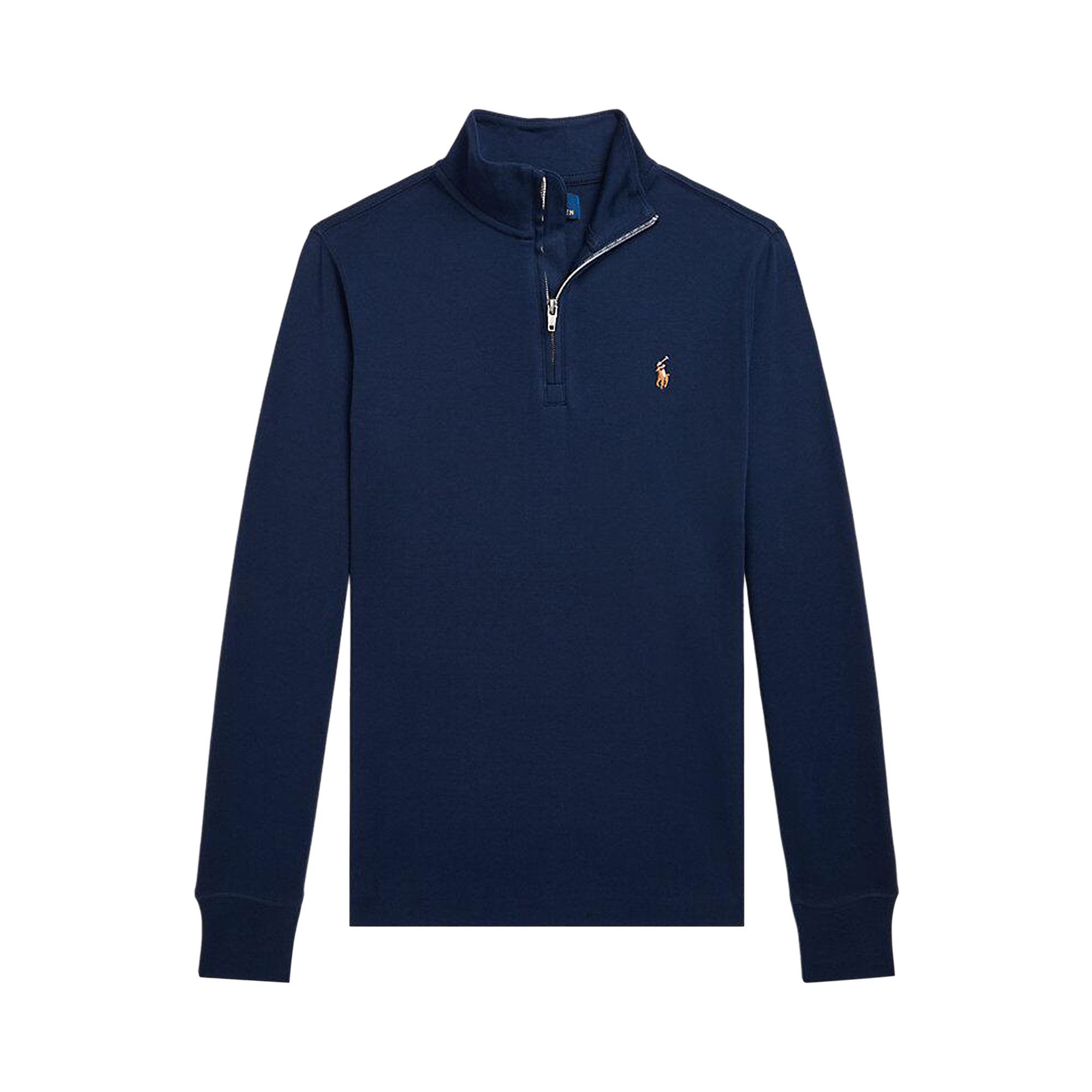 Buy Polo Ralph Lauren Long Sleeve Cotton Interlock Half-Zip