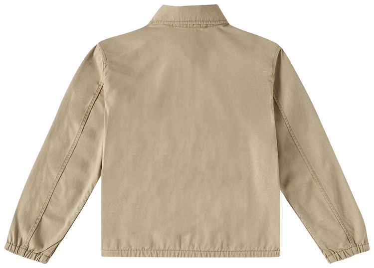 Polo Ralph Lauren Cotton Bayport Full Zip Windbreaker Jacket Cafe Tan