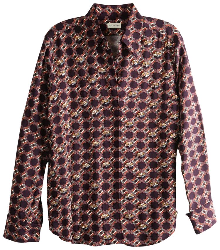 Dries Van Noten Celindra Embellished Shirt Auber