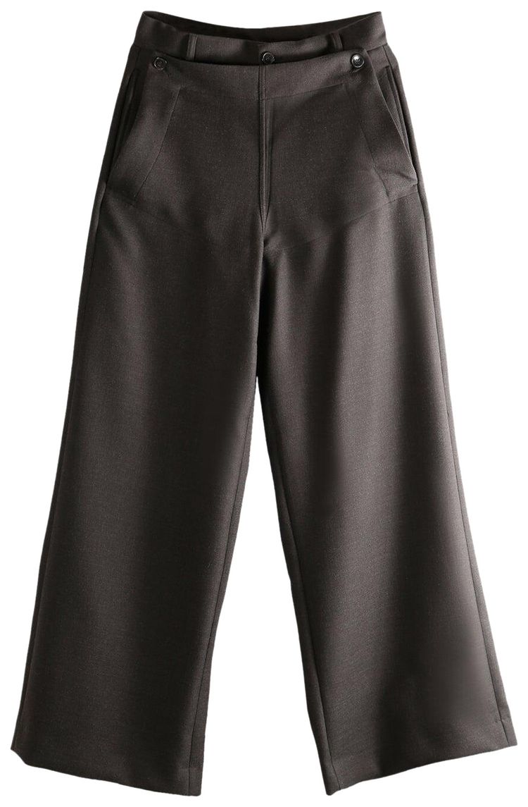 Dries Van Noten Pennines Pants Dark Brown