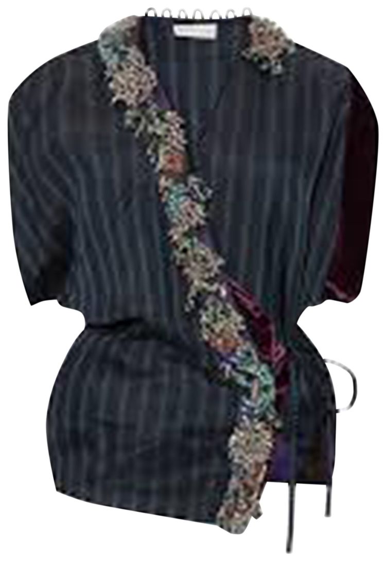 Dries Van Noten Clematia Embellished Top Brown