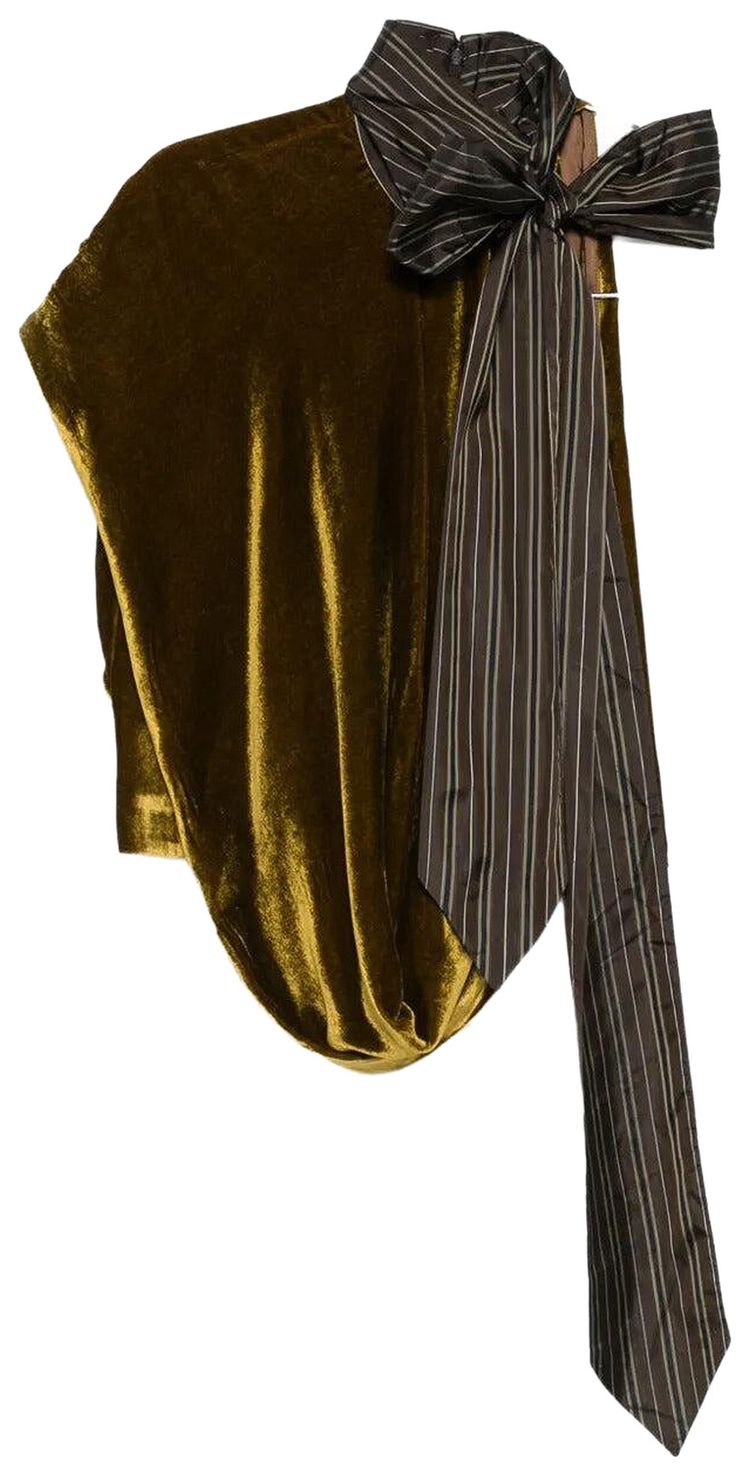 Dries Van Noten Cresta Top Ocra