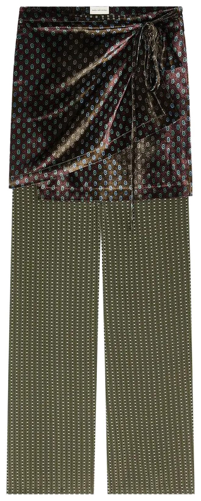 Dries Van Noten Pritty Pants Khaki