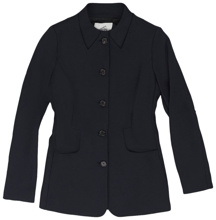 Coperni Trompe Loeil Tailored Suit Jacket Black