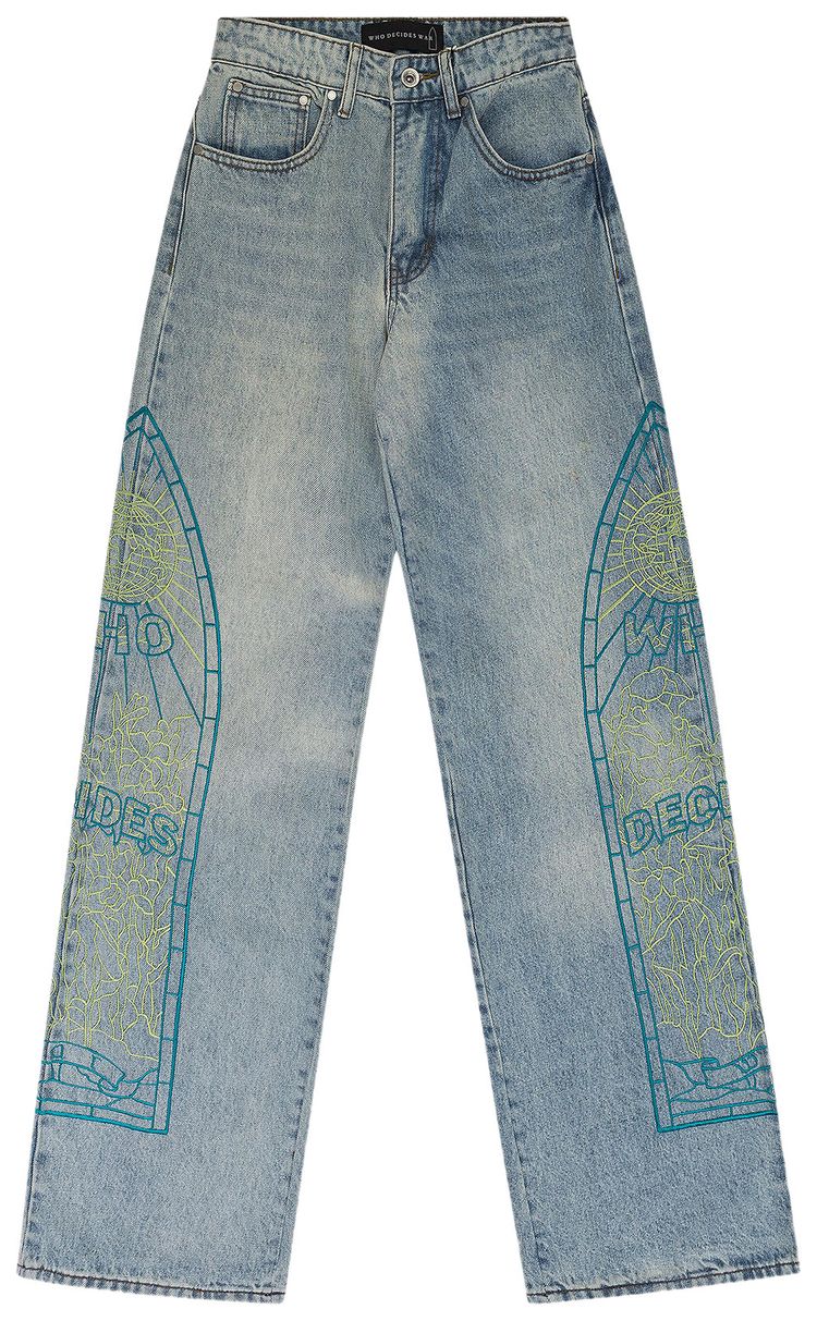 Who Decides War Virtuous Relaxed Fit Jeans Blue