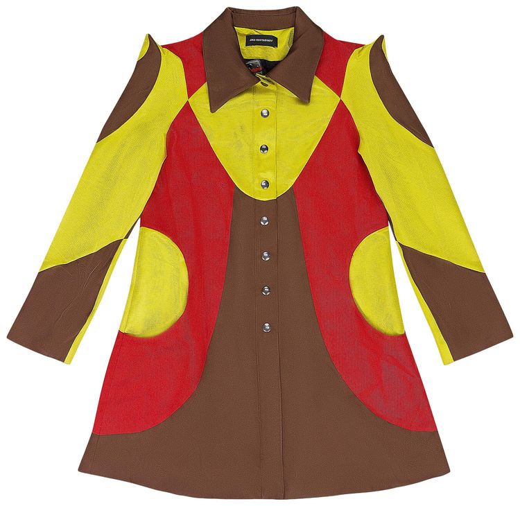 Kiko Kostadinov Monoceros Long Jacket Multicolor