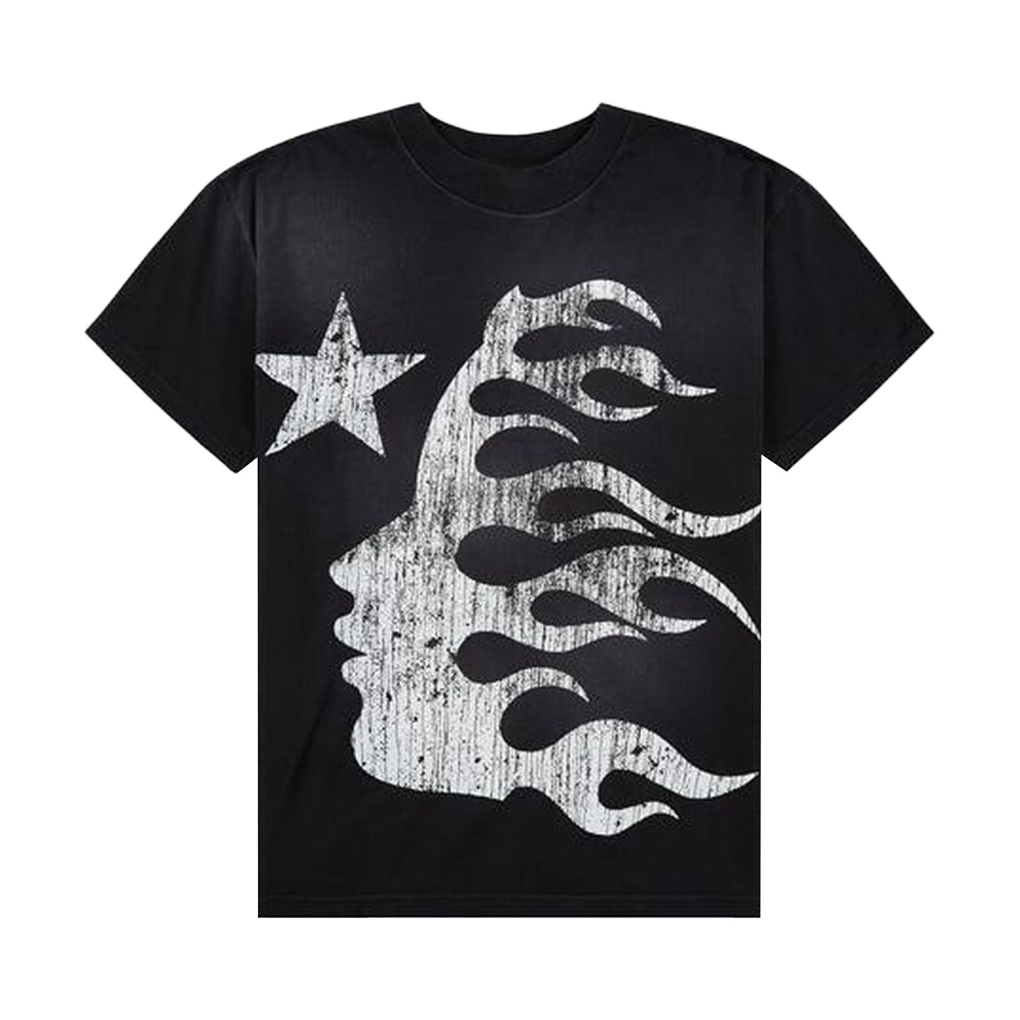 トップス HELLSTAR black crystal foodies Buy Hellstar Hstar Classic T-shirt 'Black' - 09357 1FW2504HHCTB