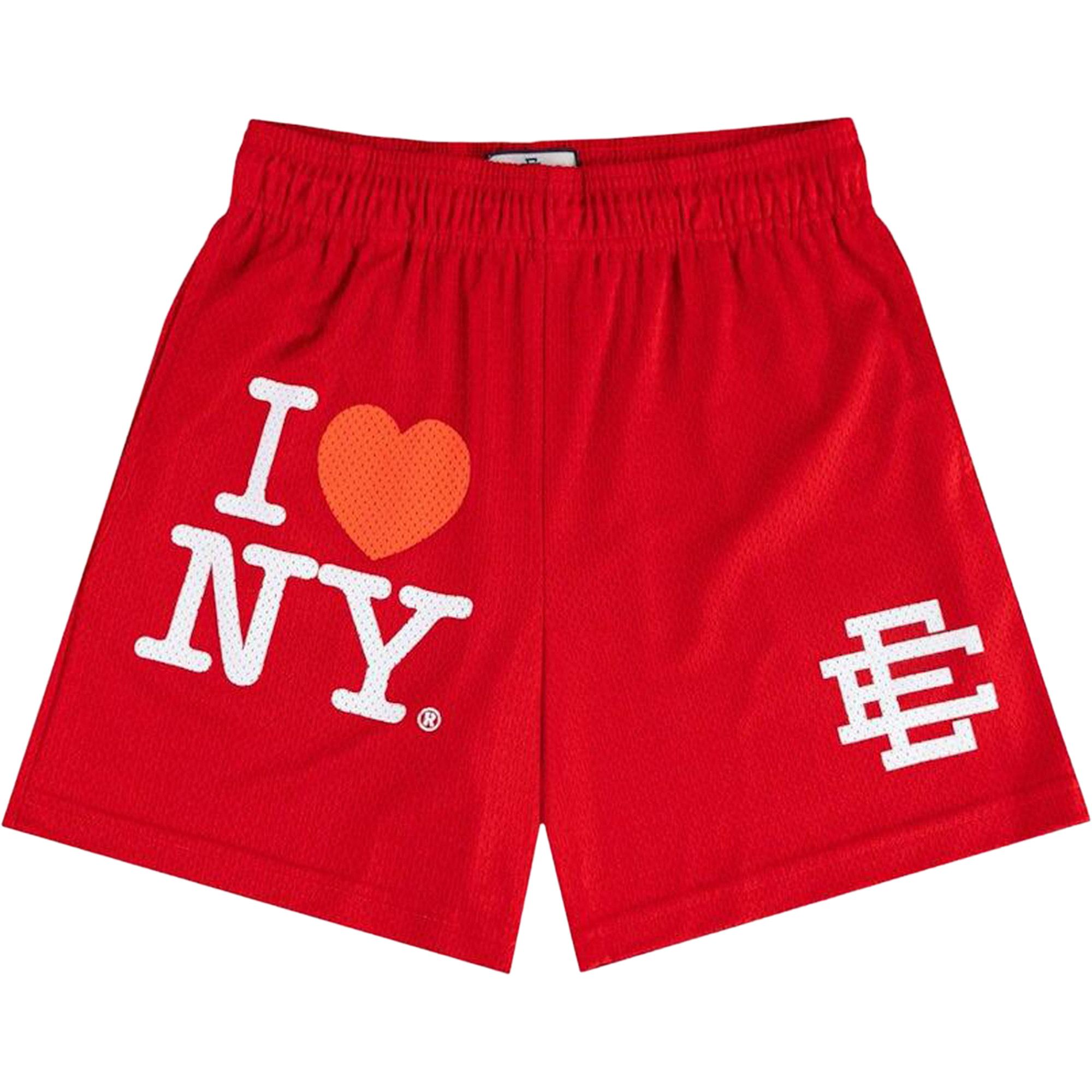 Buy Eric Emanuel EE I Love New York Short 'Red/White' - 02571