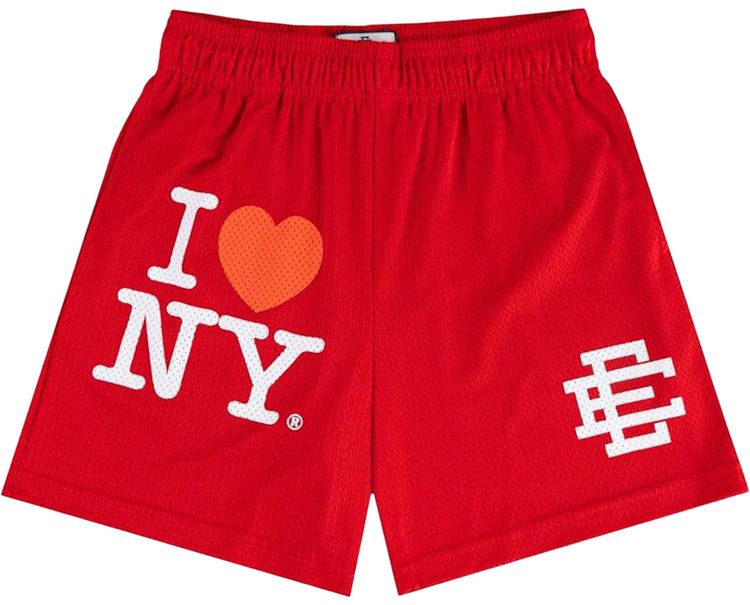 Eric Emanuel EE I Love New York Short RedWhite